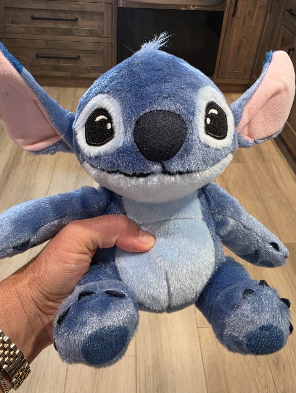 Disney Lilo & Stitch Plush Stuffed Animal Blue Just Play Large